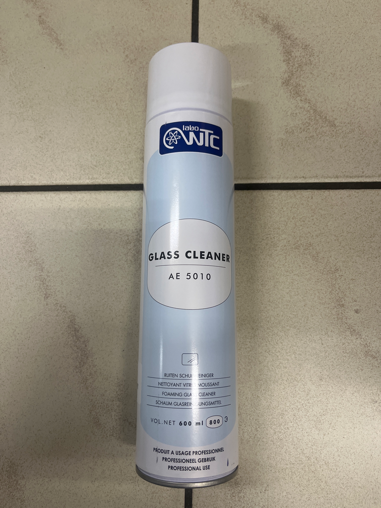 WTC - SPRAY GLASS CLEANER AE5010 - NETTOYANT VITRE ET MIROIR PROFESSIONNEL - 600 ML