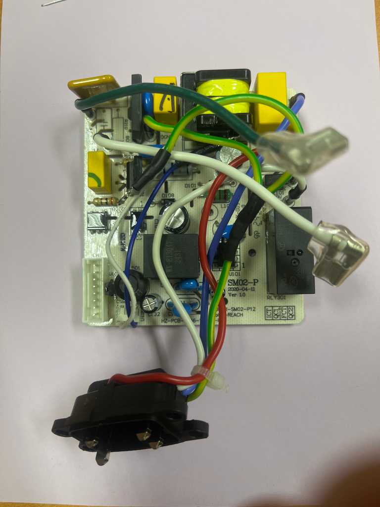 CARTE ELECTRONIQUE DE PUISSANCE BLENDER CHAUFFANT EASY SOUP MOULINEX - MS-653370 / MS-650383