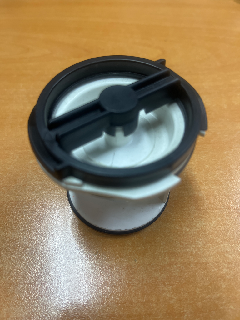 BOUCHON / FILTRE DE POMPE DE VIDANGE  ML WHIRLPOOL  481936078363