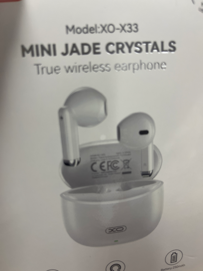 Oreillette stéréo bluetooth TWS BT5.3 - Blanc - XO