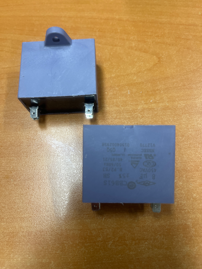 CONDENSATEUR  CBB61S - 8µ  - Volt 450 - A COSSES 