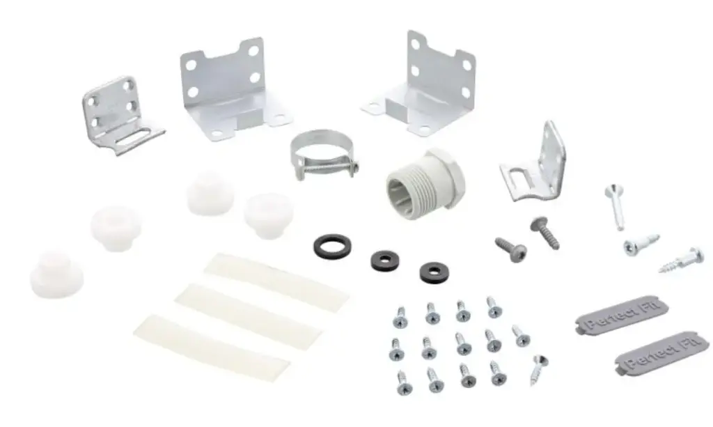 KIT DE MONTAGE GARNITURE PORTE LV AEG / ELECTROLUX / IKEA - 140125033450