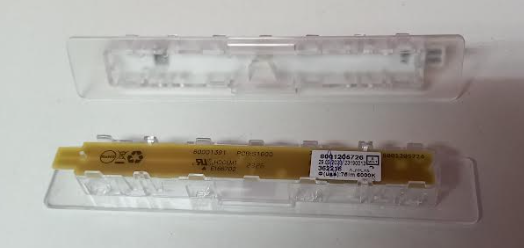 Eclairage led pour frigo Hisense/Gorenje HK1629348 / Smeg 694710085 / LG EBZ64670708