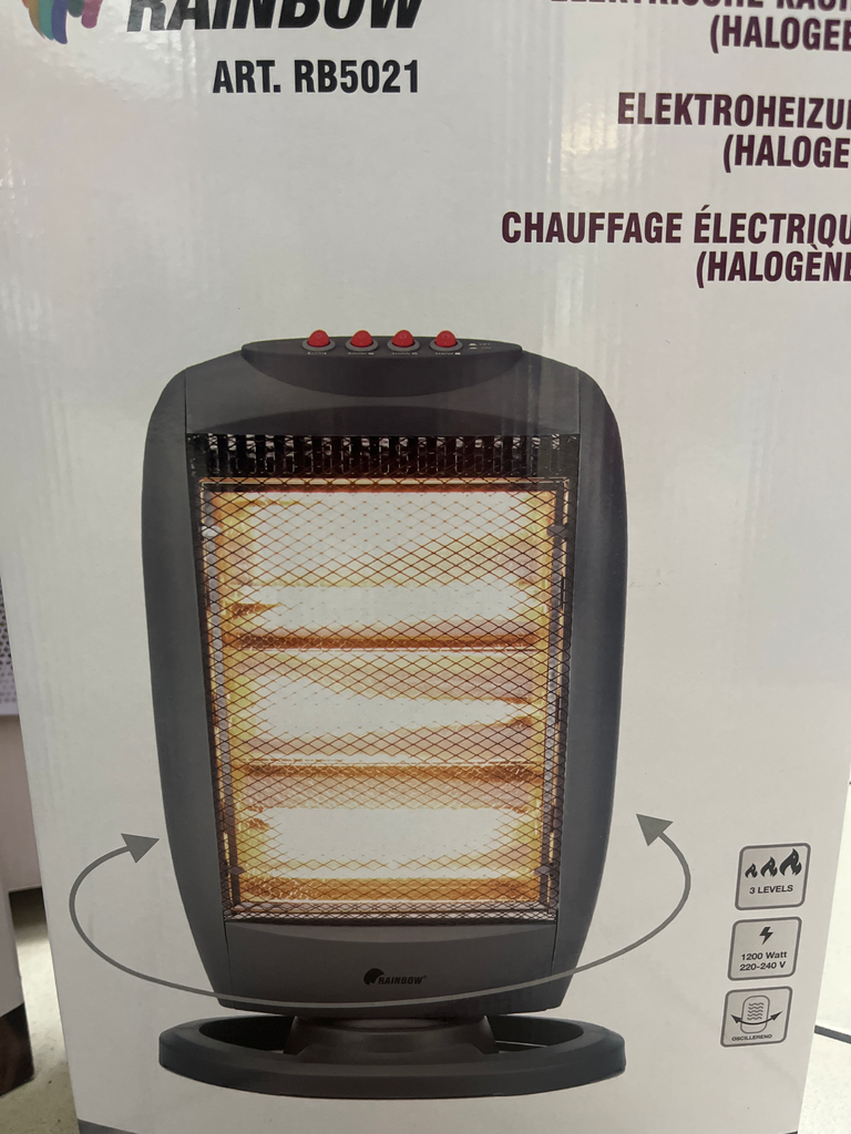 RADIATEUR ELECTRIQUE RADIANT RAINBOW KA-5024PTR