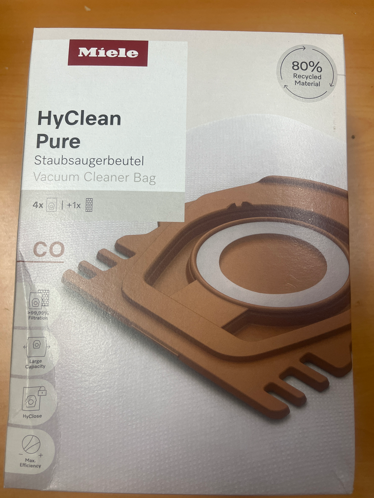 SACS ASPIRATEUR MIELE CO /4P +1 FILTRE - GUARD M1 - 