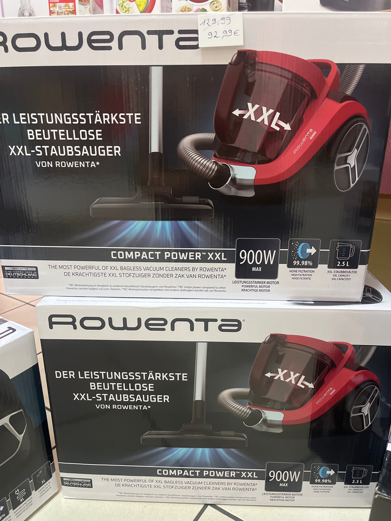 ASPIRATEUR ROWENTA SANS SACS - COMPACT POWER CYCLONIC XXL - RO4B13EA