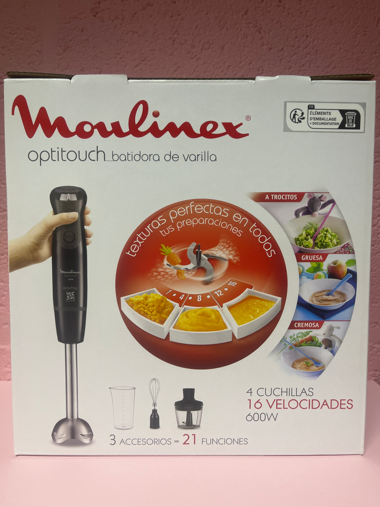 MIXER MOULINEX OPTITOUCH 3 EN 1 - DD833810