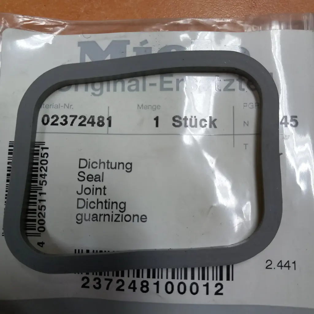 JOINT BAC A POUDRE LAVE VAISSELLE MIELE 02372481