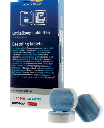 [900.025.033.007] Pastille détartrante pour machine à café Bosch / Siemens / Gaggeneau / Neff 00311975