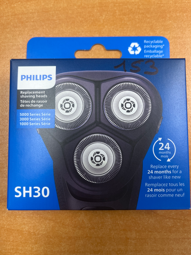 [480.029.008.153] Tête de rasoir Philips SH30/50 - par 3 p