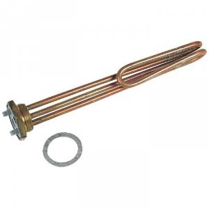 [105.007.000.006] Résistance chauffe-eau tête laiton diamètre 1"1/4 - filetée 1000W