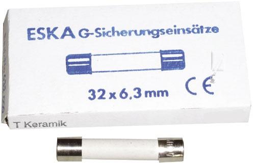 [114.009.000.008] FUSIBLE CERAMIQUE 16 A / 6.3 X32 MM