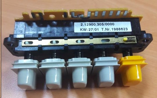 [119.001.026.007] CLAVIER 5 T. GRIS ML MIELE 1988623 - Jusqu'à fin de stock