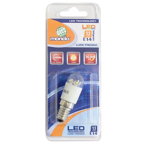 [130.003.000.000] AMPOULES LED FRIGO E14 - 1.2 / 1.5 W - 120 LUMEN (+- 15 W)