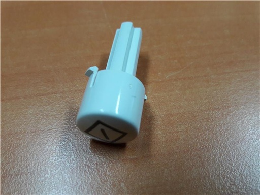 [302.005.009.009] BOUTON POUSSOR ON / OFF BLANC SL ELECTROLUX  51280026009 - Jusqu'à fin de stock