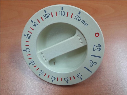 [302.005.114.002] BOUTON  BLANC MINUTERIE  SECHE LINGE CREDA / HOT POINT 179297  - Jusqu'à fin de stock