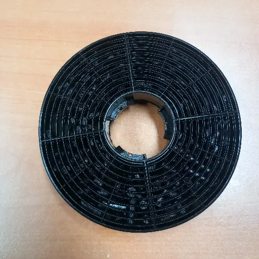 [314.008.001.009] FILTRE A CHARBON HOTTE CANDY - RESPEKTA - CF130 - KFC6961 - 49040117-35602288-DIAM INFERIEUR 10.5CM-DIAM SUPERIEUR 10CM-EPAISSEUR 2CM