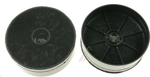 [314.008.000.022] FILTRE CHARBON HOTTE ELX / AEG / AIRLUX / FABER / ROBLIN / TEKA  / IKEA ...  NYTTIG FIL 120   /2P.