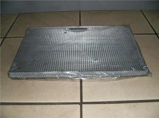 [314.008.005.022] FILTRE CHARBON ACTIF HOTTE WHIRLPOOL - TYPE DKF6 - 481248048049 - 395 X 250 mm - Jusqu'à fin de stock