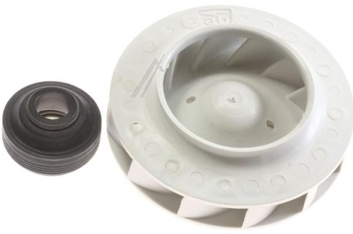 [323.002.026.002] BOURRAGE + TURBINE DE POMPE DE LAVAGE  LV MIELE 1746283