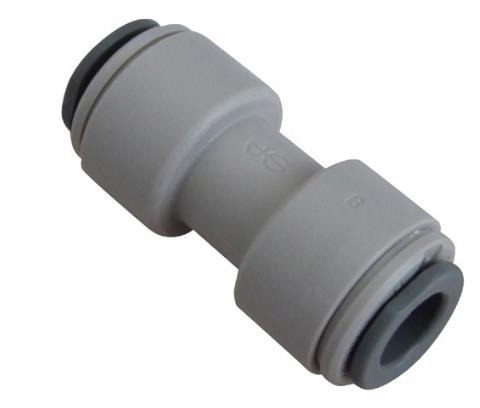 [327.003.000.002] NIPLE RACCORD DROIT TUYAU FRIGO US - 6.35 MM