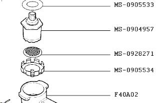 [466.025.069.043] CAGE DE CAPSULE NESPRESSO KRUPS F554 / 986 / 995 - MS-0904957 - Jusqu'à fin de stock