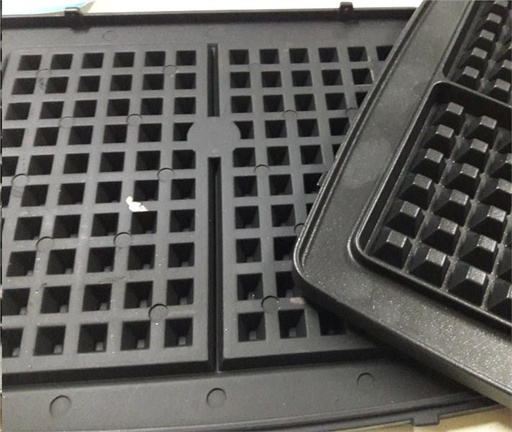 [470.021.080.002] MOULE GAUFRIERS NOVA    6X10 -  PL102  - Jusqu'à fin de stock