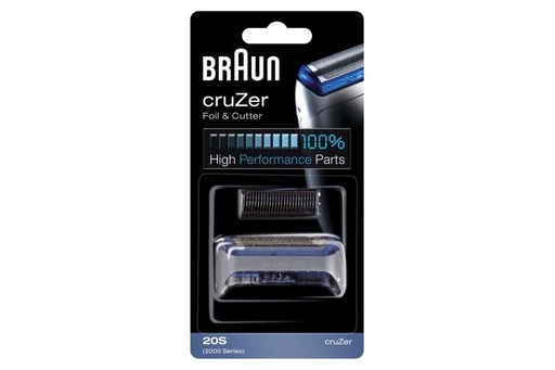 [480.029.059.004] KIT GRILLE+COUTEAU BRAUN SERIE 2000 CRUZER 20S