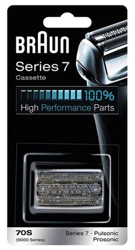 [480.029.059.014] Cassette de rasage Braun Pulsonic  70S - SERIE 7 - SILVER - 81387979