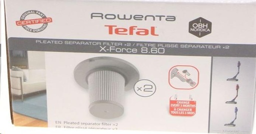 [514.010.075.085] FILTRE DE RESERVOIR ASPIRATEUR ROWENTA  X-Force 8.60 - ZR009005 /2P.