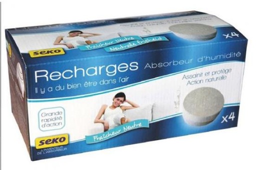 [514.026.000.002] CARTOUCHE DE RECHANGE POUR ABSORBEUR D HUMIDITE SEKO - /4P.