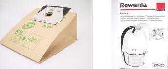 [627.010.075.015] SACS ASPIRATEUR  ROWENTA SPACIO - ZR420 - Jusqu'à fin de stock