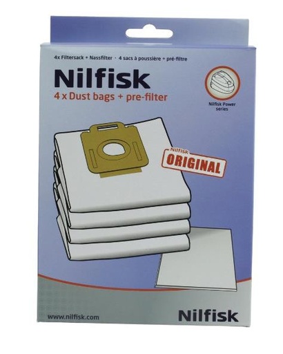 [627.010.079.017] Sacs aspirateur Nilfisk Power / Select  - 107407639 / 128389187