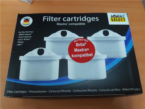[850.042.000.001] CARTOUCHES FILTRANTES  ADAPTABLES BRITA MAXTRA+   /4 P.