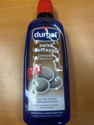 [900.025.000.004] DURGOL 500 ML - DETARTRANT POUR MACHINE A DOSETTES - TOUTES MARQUES