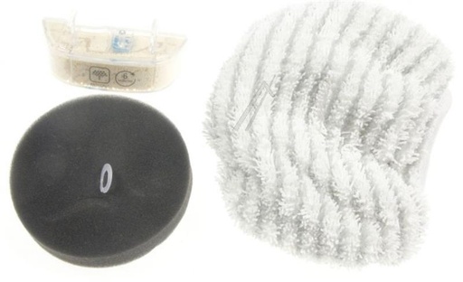 [995.039.075.000] KIT LINGETTE *2 + CASSETTE + FILTRE MOUSSE  POUR CLEAN & STEAM ROWENTA - ZR005801