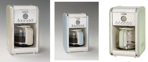[999.025.181.002] PERCOLATEUR VINTAGE BLEU / VERT ARIETE 1342