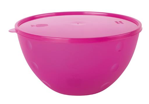 [999.090.000.108] SALADIER 5L AVEC COUVERCLE - BLEU - VERT - ROSE