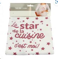 [999.091.000.026] TABLIER DE CUISINE EN COTON