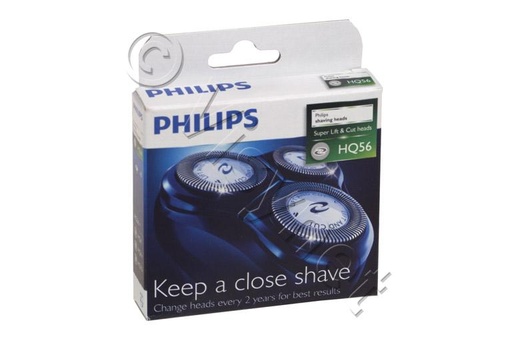 [480.029.008.137] TETE DE RASAGE PHILIPS - SUPER REFLEX - HQ55/40 / HQ56 - /3P