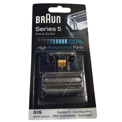 [480.029.059.003] GRILLE + COUTEAU BRAUN 51S ACTIVATOR 8000 - 81387975 - Plus livrable - Voir 480.029.059.059