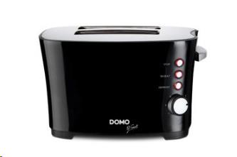 [999.022.141.003] GRILLE PAIN B SMART NOIR -  2 TRANCHES DOMO - DO941T