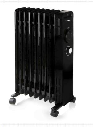 [999.079.141.000] RADIATEUR ELECTRIQUE A BAIN D HUILE  DOMO DO7327R