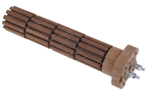 [105.007.000.050] Résistance stéatite chauffe-eau Bosch / Thermor / Atlantic1200W -Diam  47 cm-Long 24 cm -monophasée / triphasée 00431121