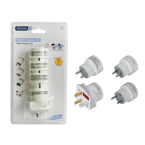 [136.000.000.022] JEU DE FICHES DE VOYAGE - ADAPTATEUR MONDIAL
