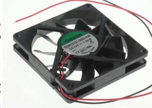 [102.000.000.002] VENTILATEUR AXIAL SUNON 12V DC -  80X80X15 MM - EE80151S1-000U-A99