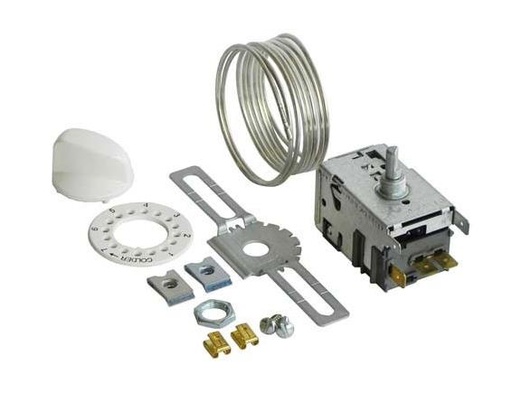 [111.003.000.081] THERMOSTAT UNIVERSEL FRIGO 1 PORTE - DANFOSS N°1 - CAPILLAIRE 1.3M - 077B7001