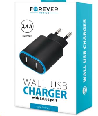 [136.000.000.040] PRISE / CHARGEUR SECTEUR - 2 PORTS USB