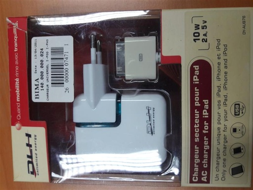 [140.000.000.024] CHARGEUR UNIVERSEL I-POD / I-PHONE /...