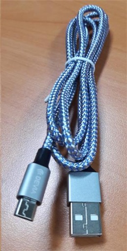 [150.000.000.055] CABLE DE CHARGE ET SYNCHRO MICRO USB   DEVIA